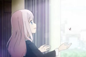 『かぐや様は告らせたい』のかぐや様、EDの再生回数で藤原書記に圧倒的な差をつけられる