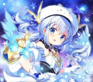【公式】ごちうさのチノちゃん、ラテアートで魔法陣を描き、波動砲を撃つ！