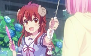 シャミ子「台風だけどちょっと桃のようす見てきます！」