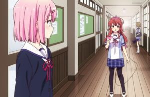 シャミ子「桃って制服の上に着てる服が変わりましたよね」