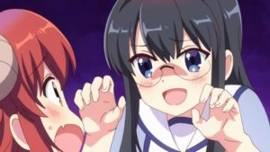 シャミ子「メガネをかけてみました！」