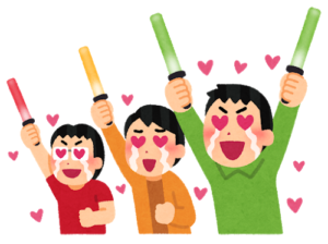 田村ゆかり、堀江由衣、水樹奈々←この辺を追いかけてた連中