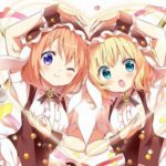 ごちうさのココアちゃんとシャロちゃんの組み合わせ